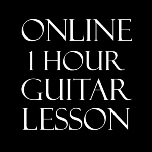 1 Hour (Online) Guitar Lesson
